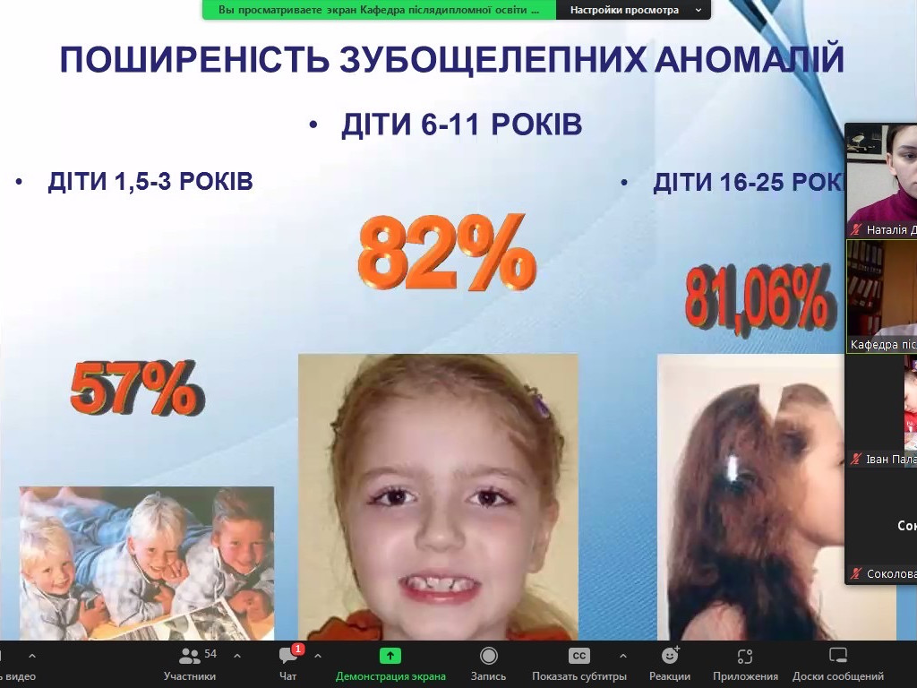 Всеукраїнська акція "Тиждень ортодонтичного здоров’я" розпочато!